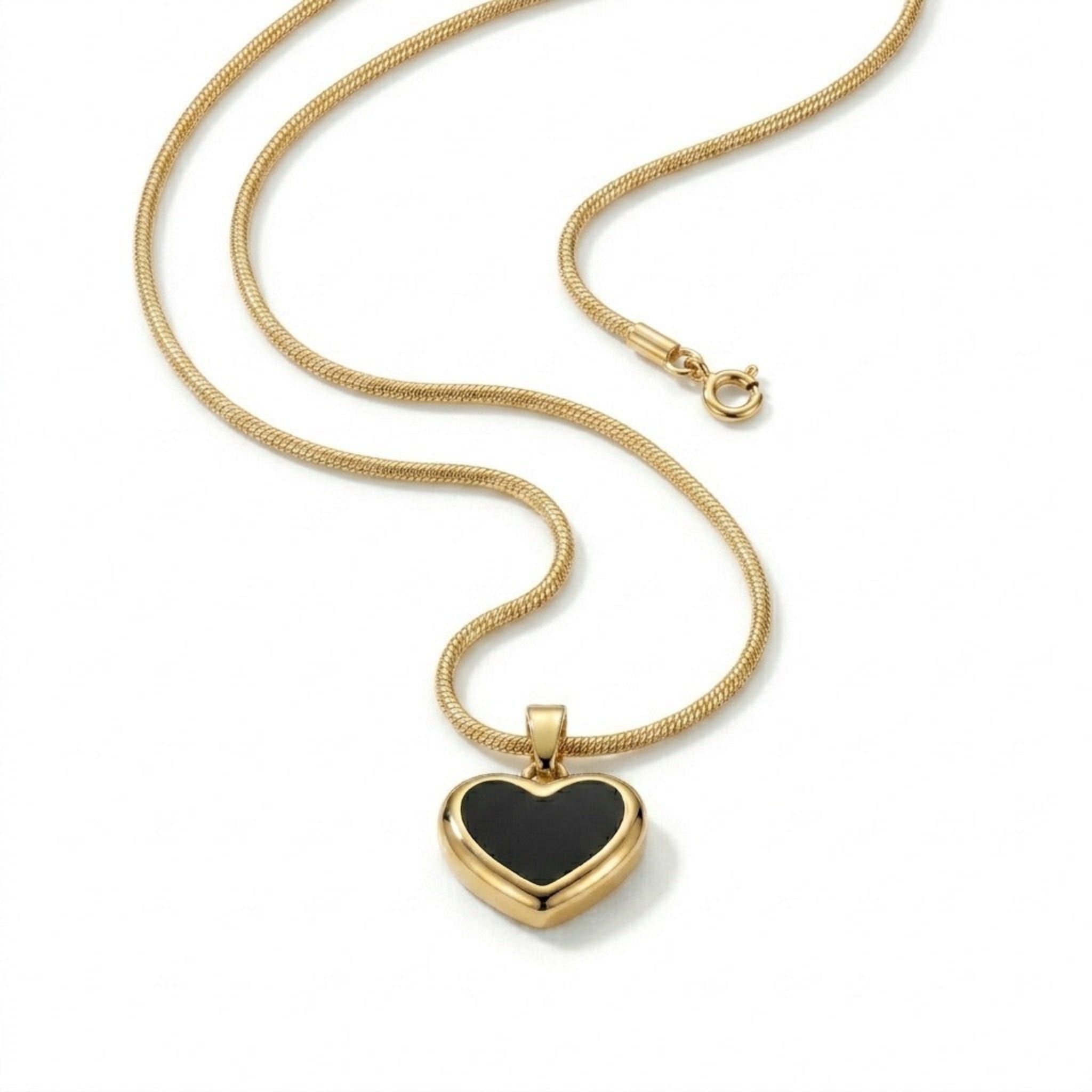 The Onyx Heart Pendant