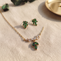 Emerald Laurel: The Green Crystal Matching Set