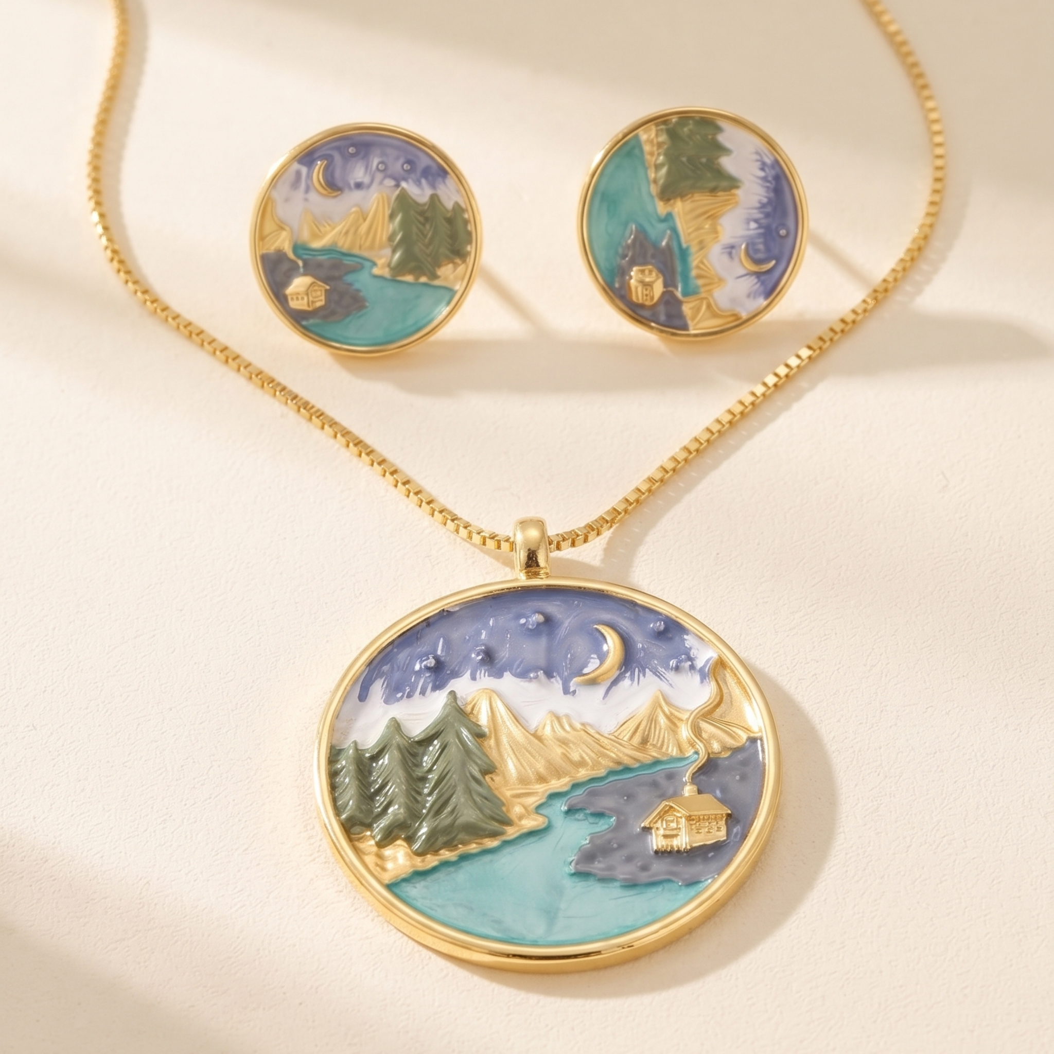 Starry Valley: The Enamelled Landscape Matching Set