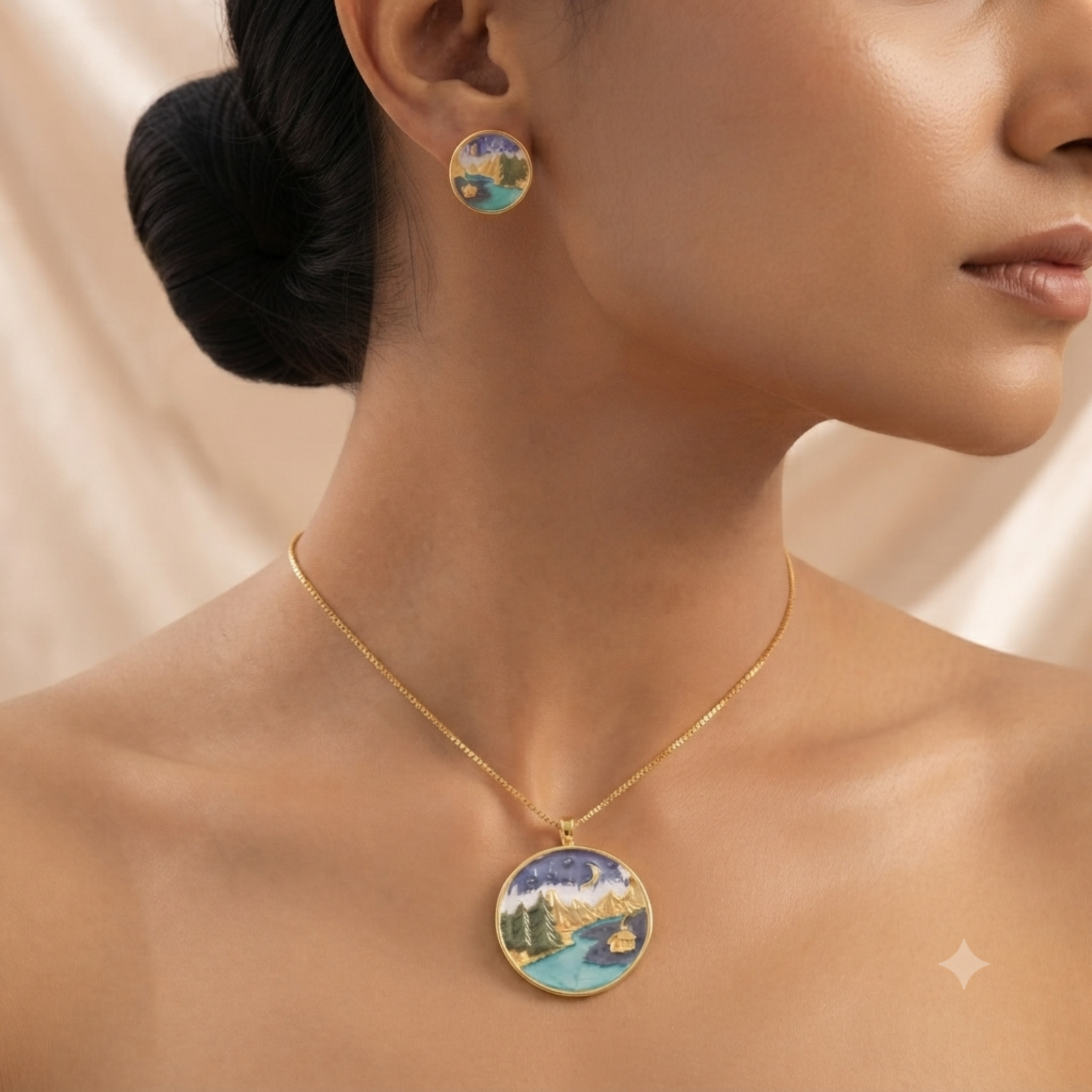 Starry Valley: The Enamelled Landscape Matching Set