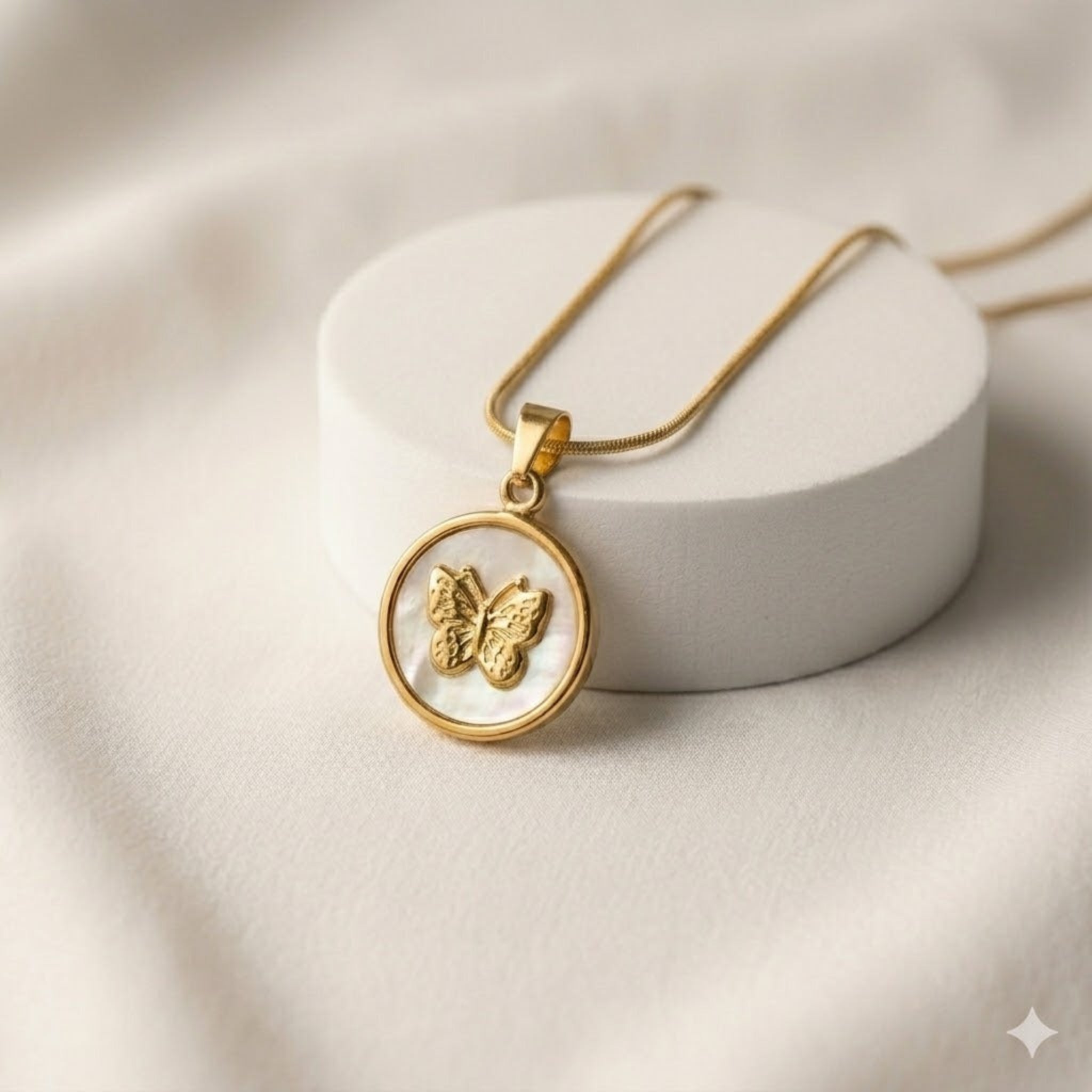 The Golden Butterfly Medallion