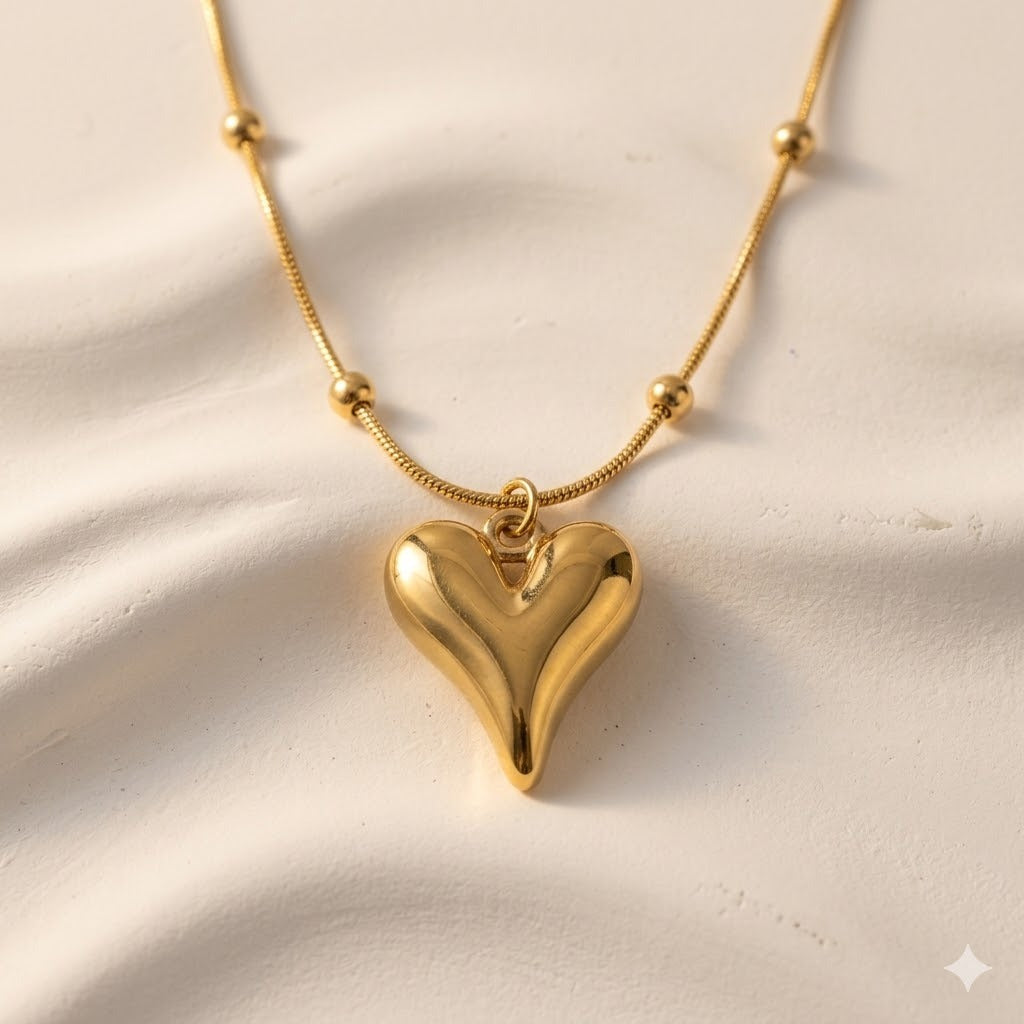 The Polished Heart Pendant