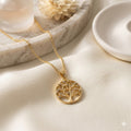 Tree of Life: The Crystal-Accented Pendant Necklace